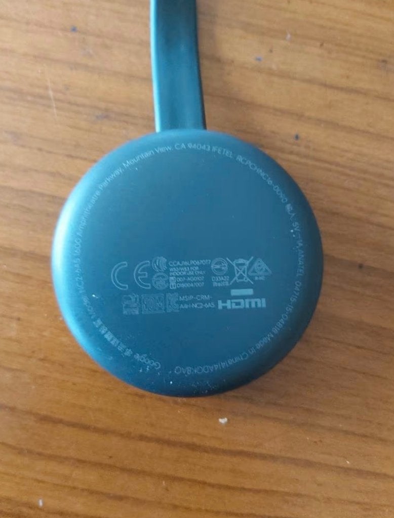 Google Chrome cast, Ophalen of Verzenden