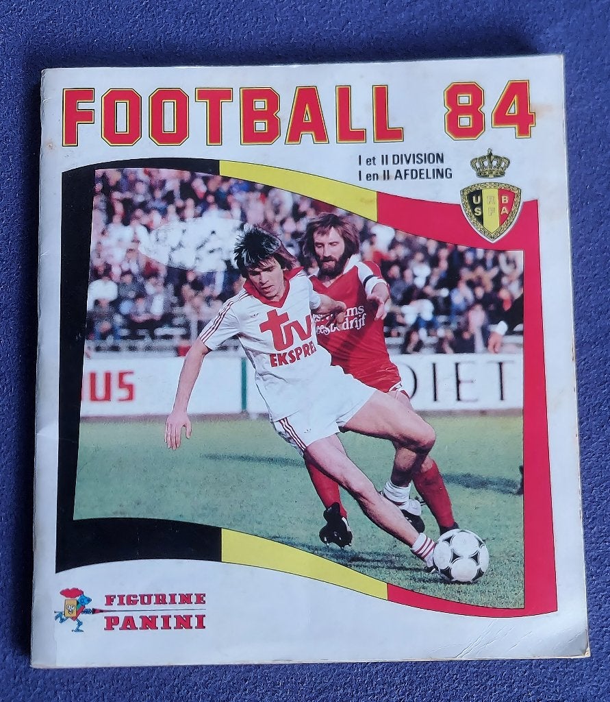 Panini album Football Belgium 1984 - volledig -, Ophalen of Verzenden, Zo goed als nieuw