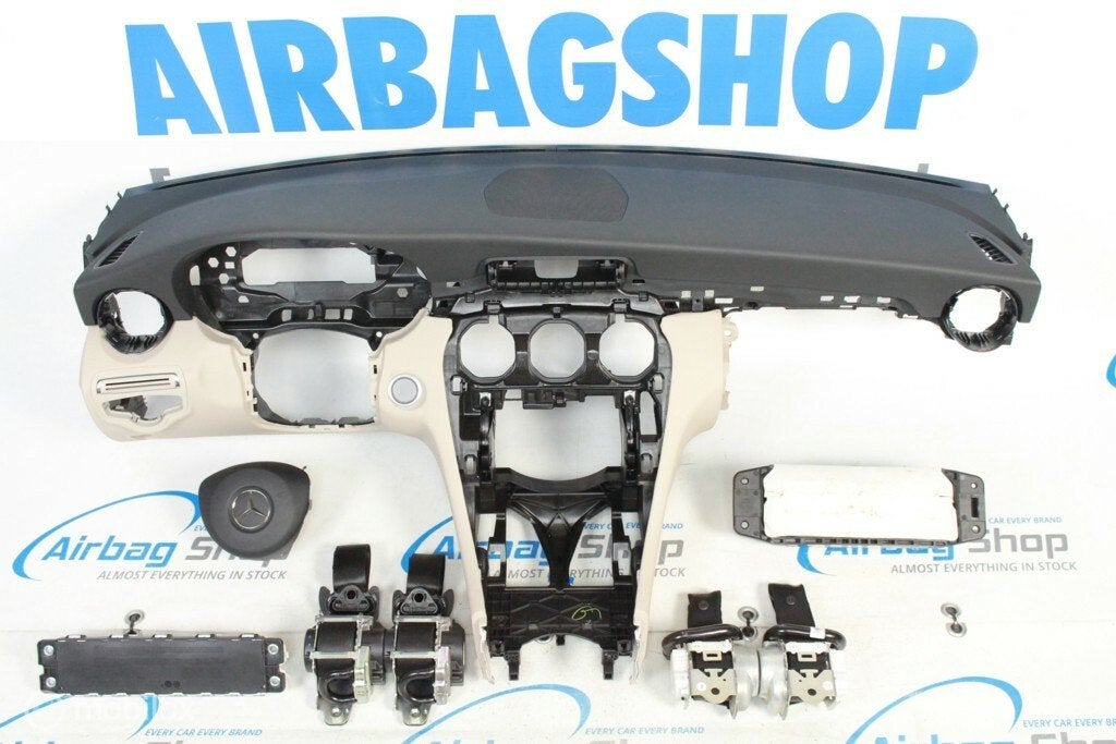 Airbag kit Tableau de bord Mercedes C klasse W205, Enlèvement ou Envoi, Utilisé
