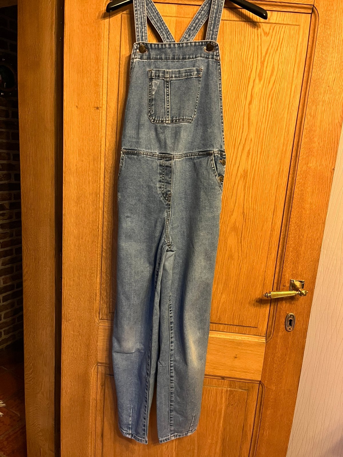 Toffe jeans salopette in mooie staat van Fish&Chips, Ophalen of Verzenden, Zo goed als nieuw