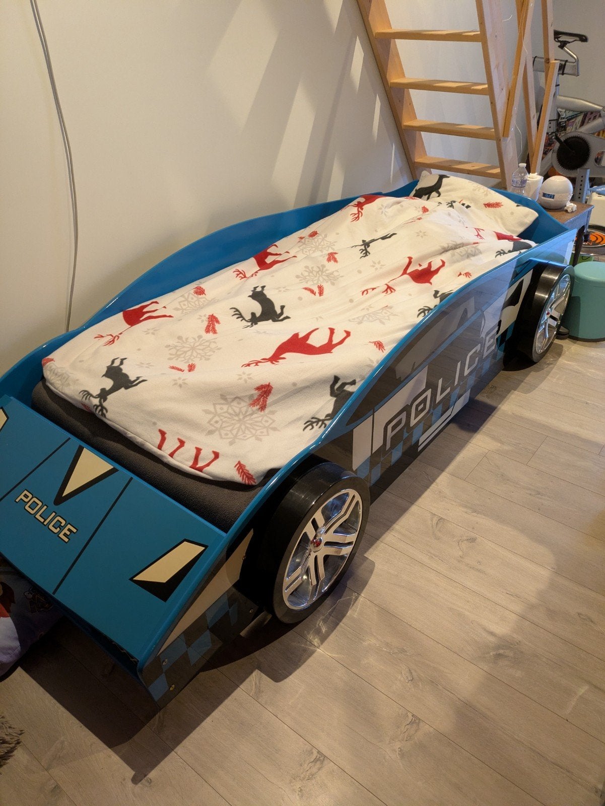 lit police, Enfants & Bébés, Chambre d'enfant | Lits, Sommier à lattes, Enlèvement, 180 cm ou plus, 85 à 100 cm