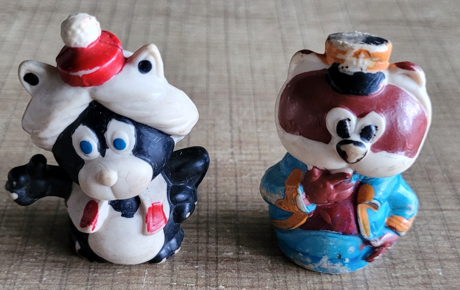De Bereboot - 2 oude figuren: Maatje en Kapitein Brom (1976), Verzamelen, Ophalen of Verzenden, Gebruikt