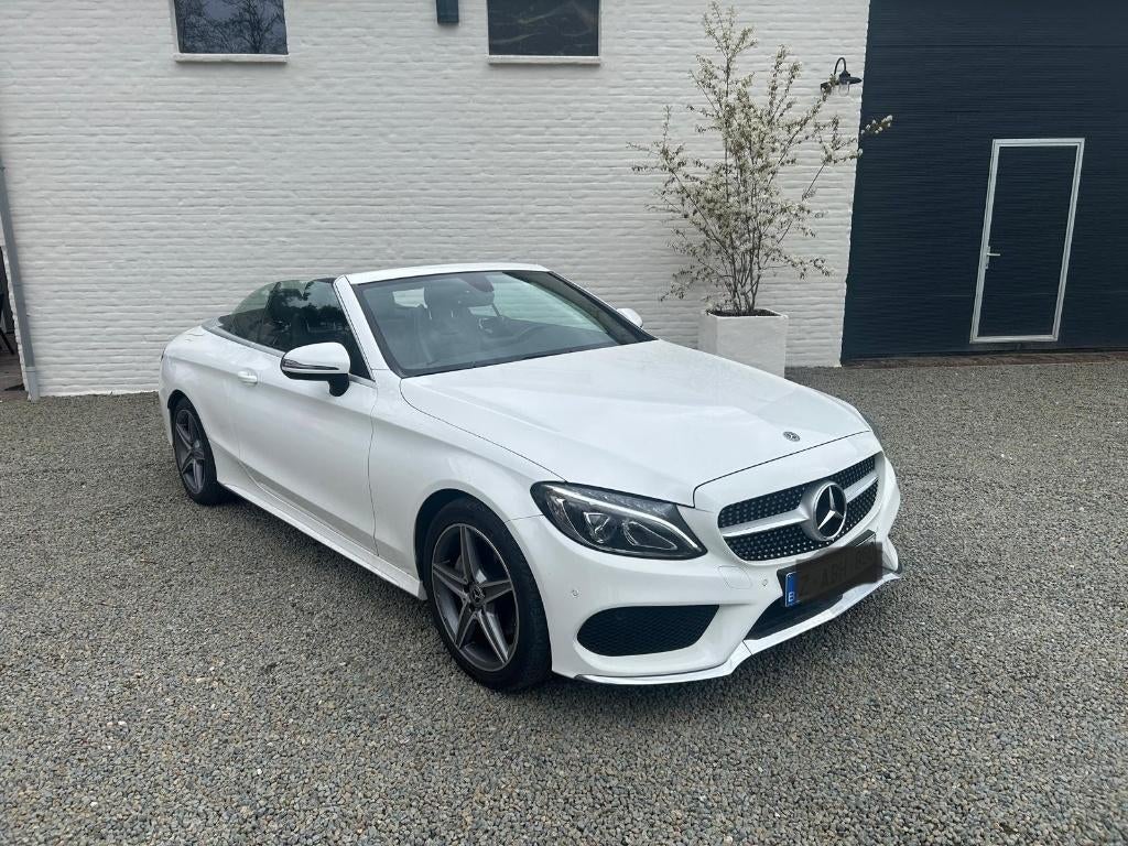 Mercedes C180 cabrio AMG LINE, Auto's, Achterwielaandrijving, 4 cilinders, Cabriolet, 1600 cc