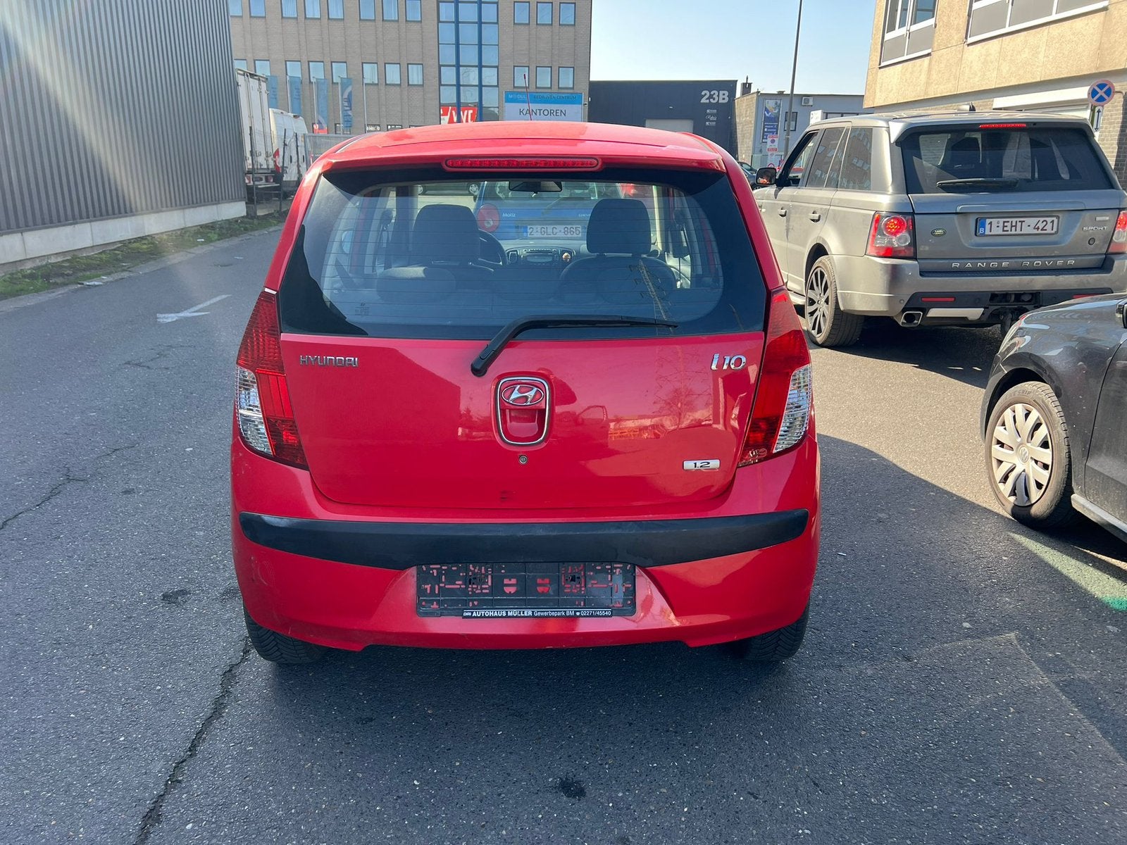 Hyundai  i10, Rouge, Achat, Entreprise, Alarme