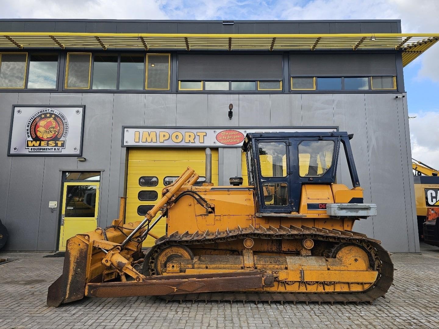 Komatsu D65P-6 WE1771, Excavatrice