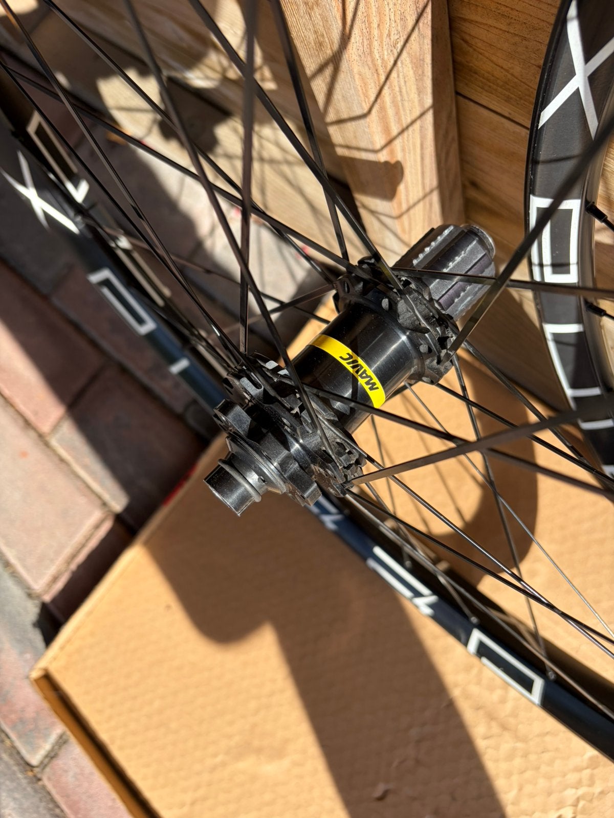 Paire de roues Mavic e-mtb, Vélos & Vélomoteurs, Elektrische fiets, Enlèvement, Utilisé, Aluminium