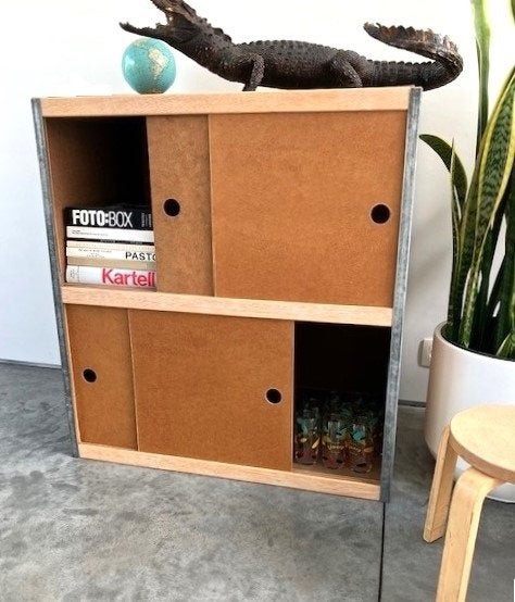 Modulaire houten KEWLOX kastje, Ophalen