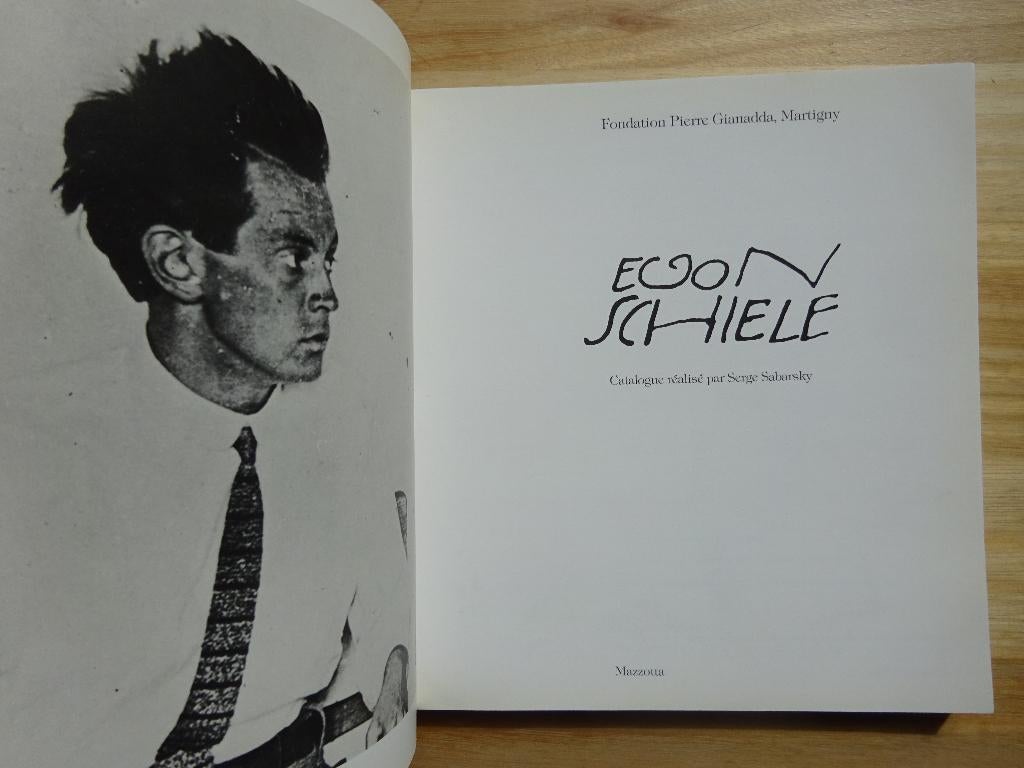 Egon Schiele, 1986, fondation Giannada Martigny, Peinture et dessin, Enlèvement ou Envoi, Utilisé, Sabarsky