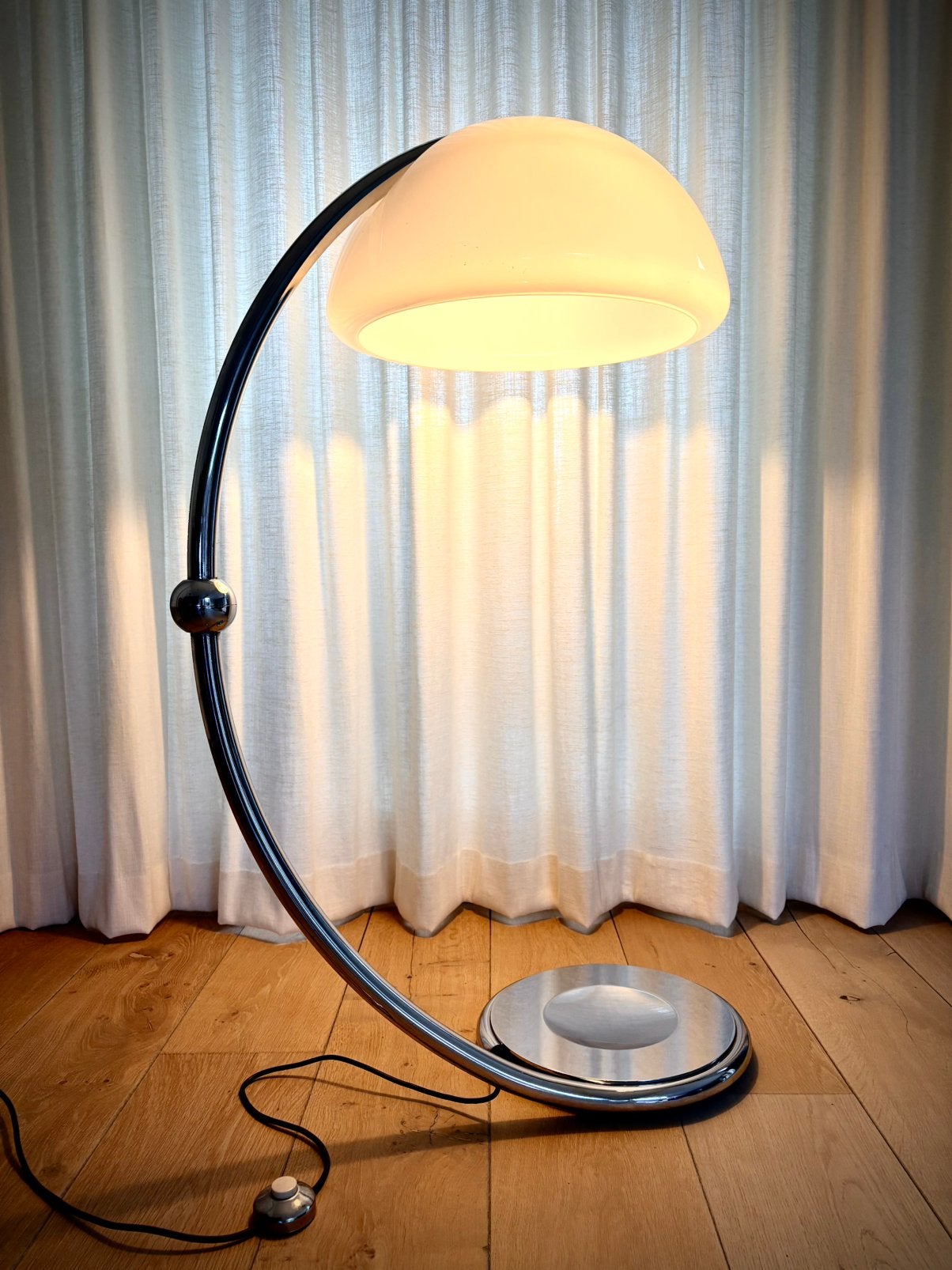 Martinelli Luce - Elio Martinelli - Serpente vloerlamp, Ophalen, Gebruikt