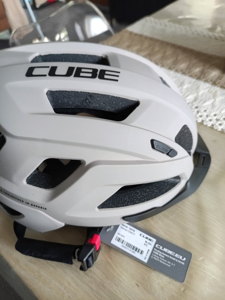 Casque vélo VTT cube ATX CINITY taille M, Vélos & Vélomoteurs, Enlèvement, Neuf