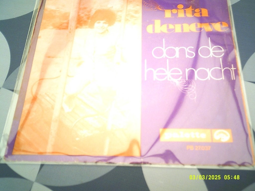 Rita Deneve ‎–Dans De Hele Nacht / Er Is Iemand-vinyl singel, Cd's en Dvd's, Vinyl | Nederlandstalig, 7 inch, Ophalen of Verzenden