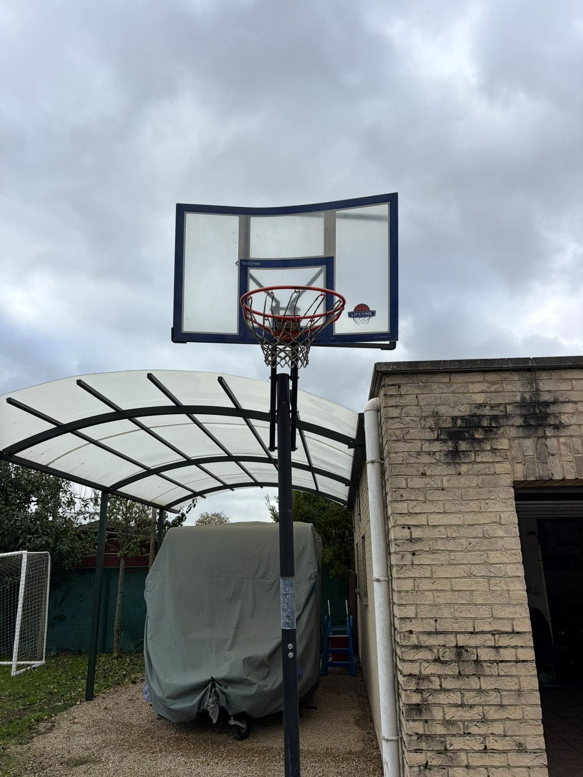 Basketpaal, Sports & Fitness, Enlèvement, Utilisé, Anneau, Panneau ou Poteau