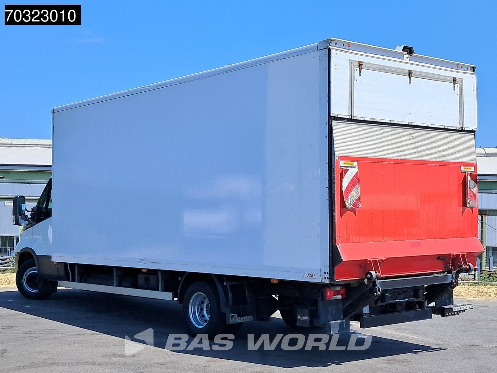 Iveco 70C14G 3.0L CNG 1000KG Ladebordwand Koffer Klima Tempo, Autos, Euro 6, Entreprise, Automatique, Volant multifonction