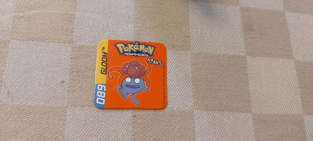 Bâton magnétique Pokemon Panini Gloom de 2003, Enlèvement ou Envoi, Neuf, Autres types