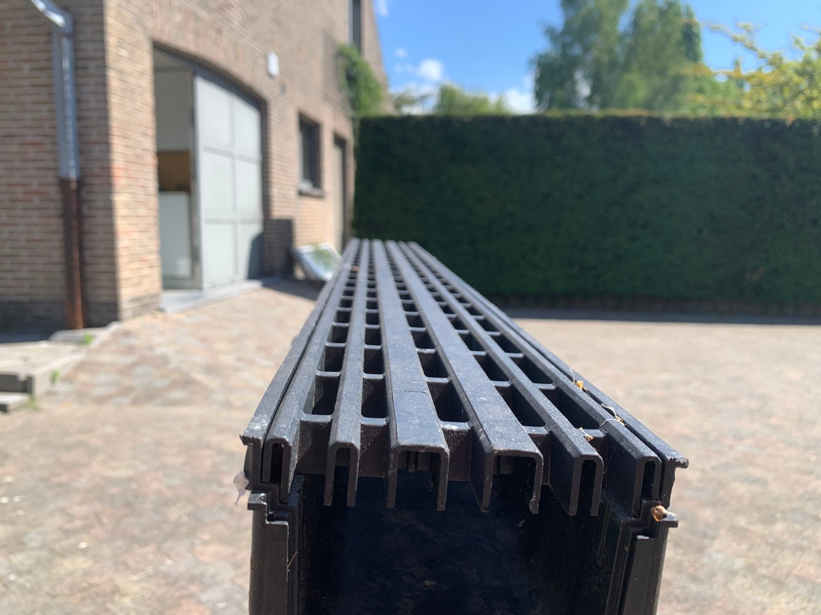 Afvoergoten voor terras, Ophalen, Nieuw, Kunststof
