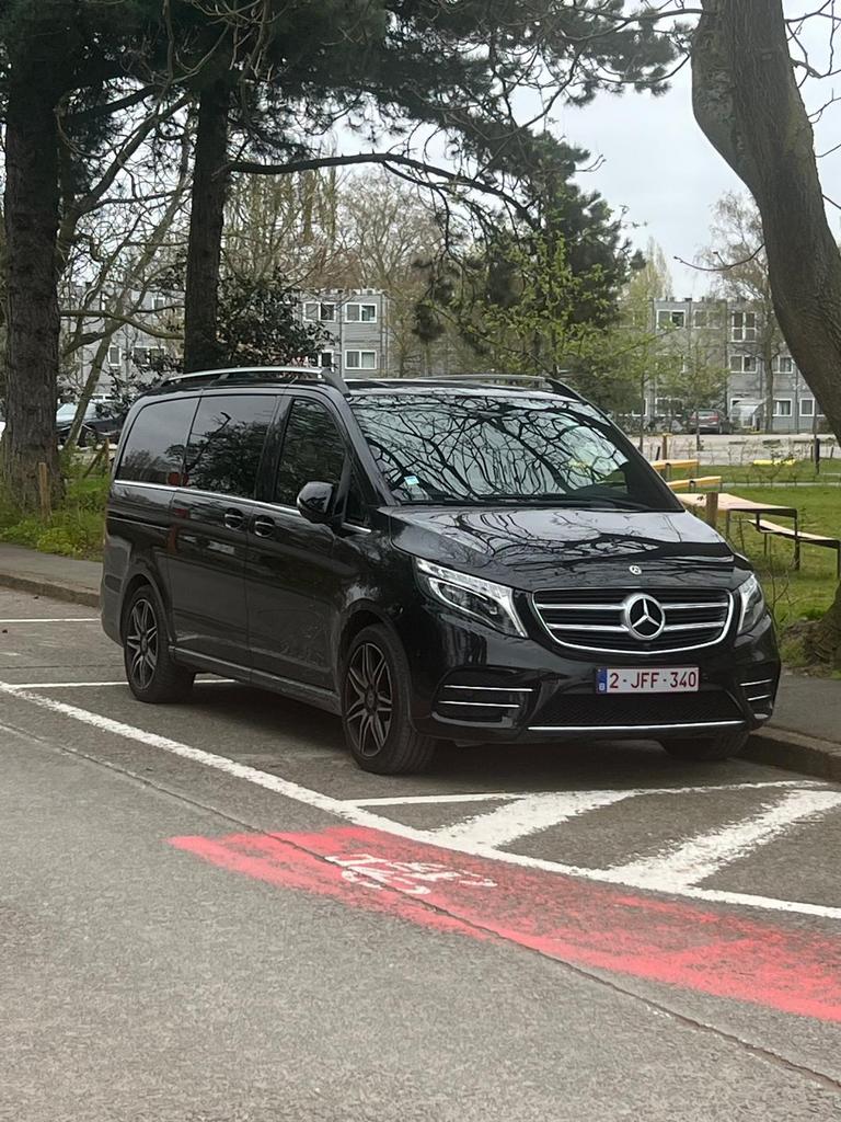 Mercedes V klasse AMG 250 dubbel cabine, Auto's, Mercedes-Benz, Bedrijf, Leder, Ophalen of Verzenden