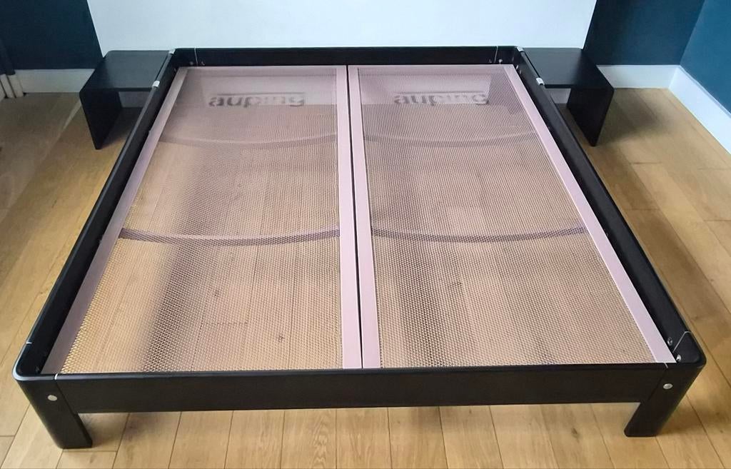 Lit Auping Auronde 180 x 200 cm avec 2 tables d'appoint, Enlèvement ou Envoi