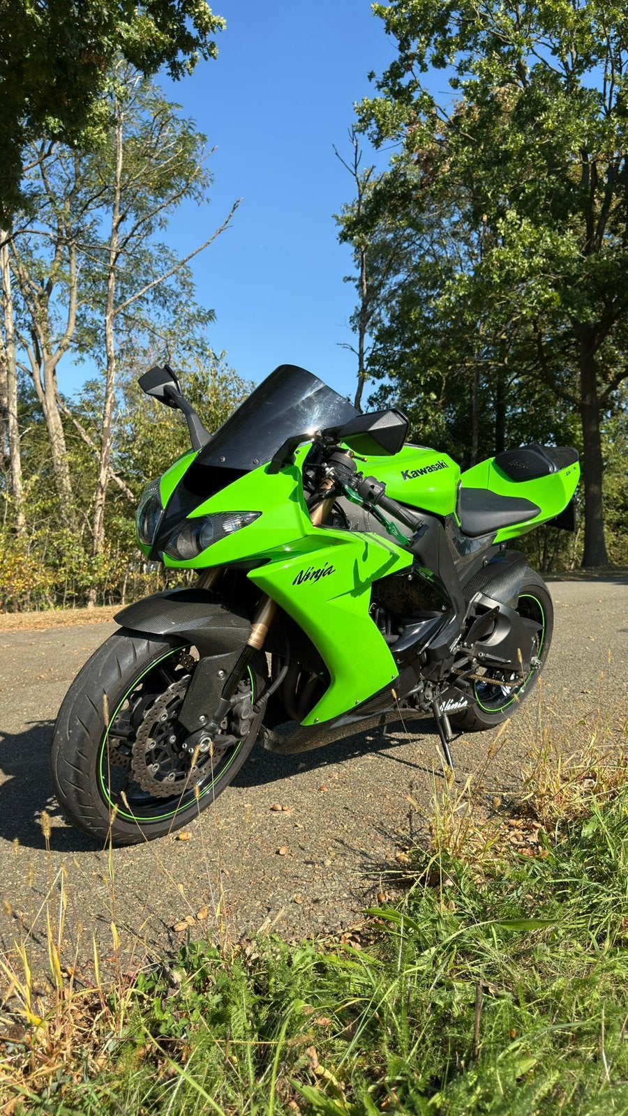Ninja ZX10R de 2008 *en excellent état* 26 km !, Permis Moto A, Occasion, Plus de 35 kW, Échappement sport