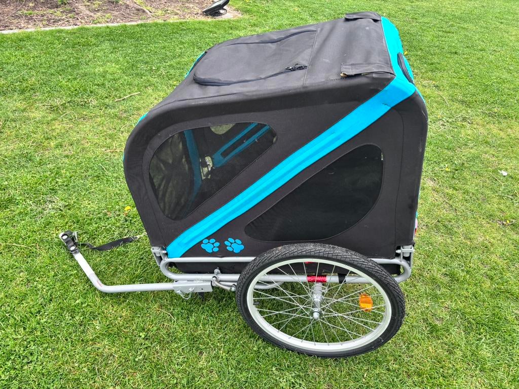 Opplooibare hondenfietskar, Fietsen en Brommers, Ophalen, Gebruikt, Opvouwbaar, 20 tot 40 kg