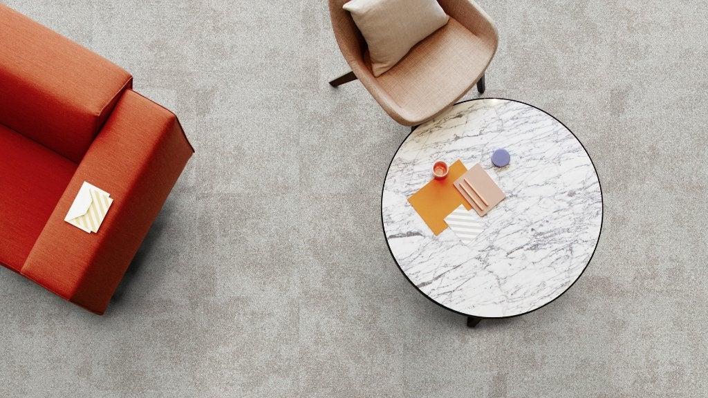 Carreaux de moquette beige/gris d'Interface, Enlèvement ou Envoi, Neuf