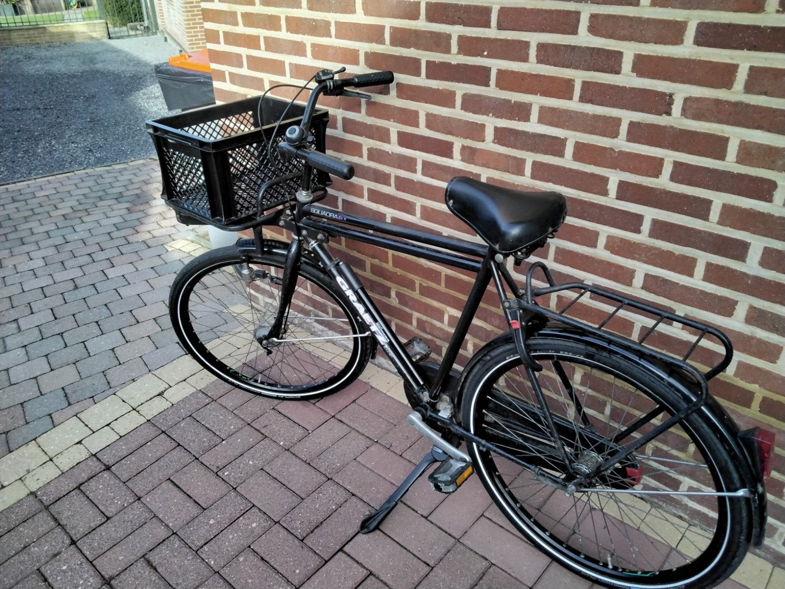 herenfiets, Enlèvement