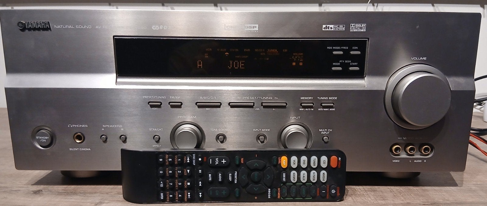Krachtige Yamaha RX-V550 6.1 Surround Receiver (Titanium), Audio, Tv en Foto, Versterkers en Ontvangers, Ophalen, Yamaha