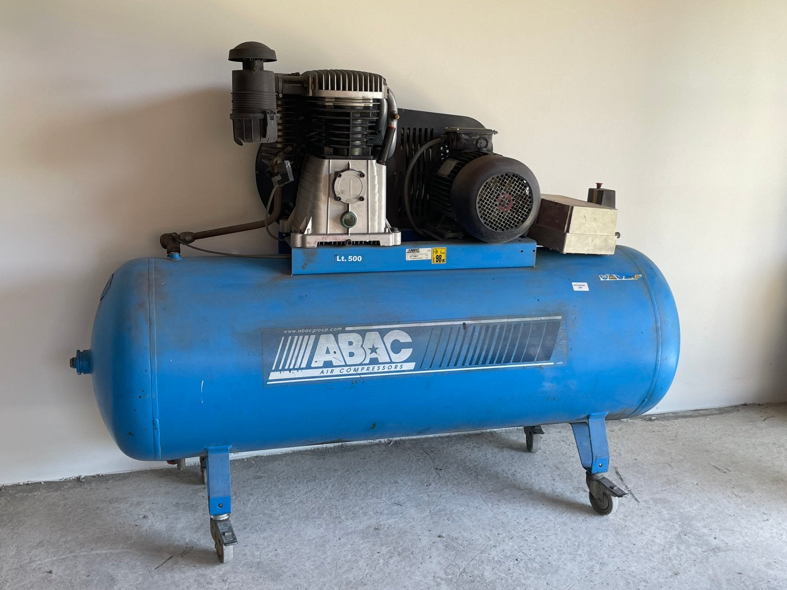 compresseur 500 litres abac b7000, Enlèvement, Comme neuf
