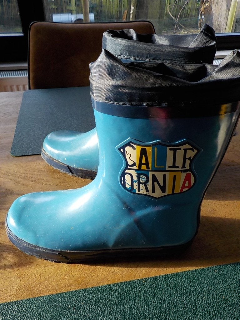 bottes Saxo Blues California bleues taille 35 - comme neuves, Enfants & Bébés, Vêtements enfant | Chaussures & Chaussettes, Comme neuf
