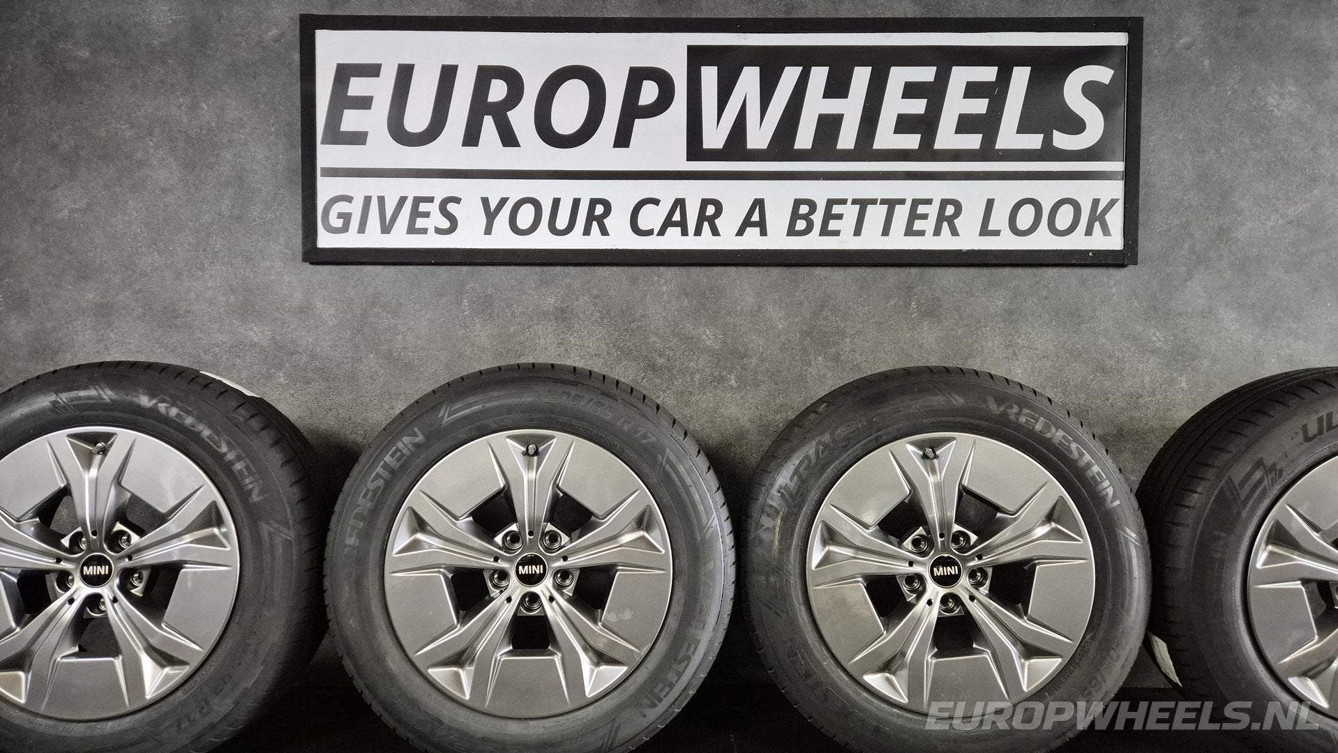 17 inch Mini velgen Countryman U25 Styling 864 zomerbanden, Auto-onderdelen, Gebruikt, -, -, Banden en Velgen