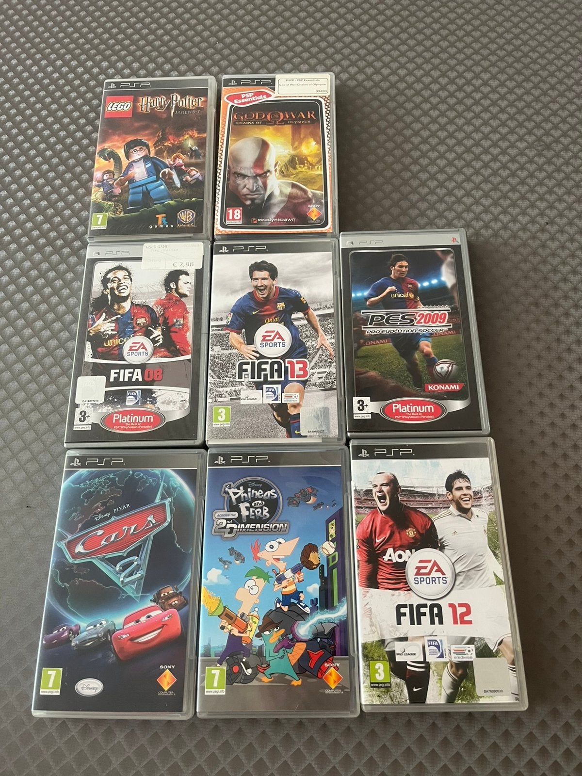PSP spelletjes, Consoles de jeu & Jeux vidéo, Jeux | Sony PlayStation Portable, Enlèvement, Utilisé, Sport