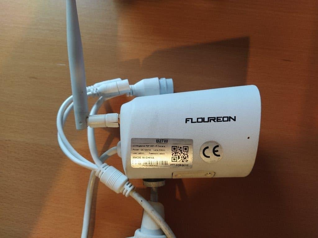 Flourean wifi beveiligingscamera buiten - metalen behuizing, TV, Hi-fi & Vidéo, Caméras de surveillance, Utilisé, Caméra extérieure