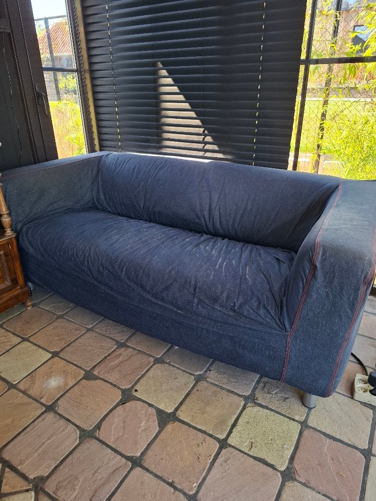 tweezit met verwijderbare jeansstof GRATIS!, Ophalen