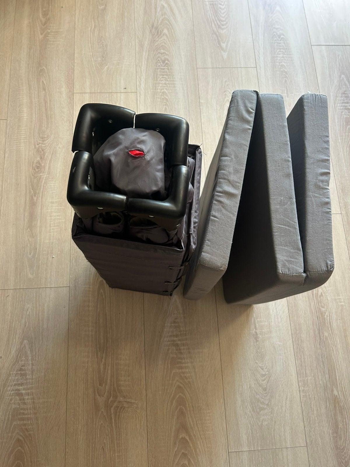Reisbed met matras, Kinderen en Baby's, Ophalen, Zo goed als nieuw, Matras