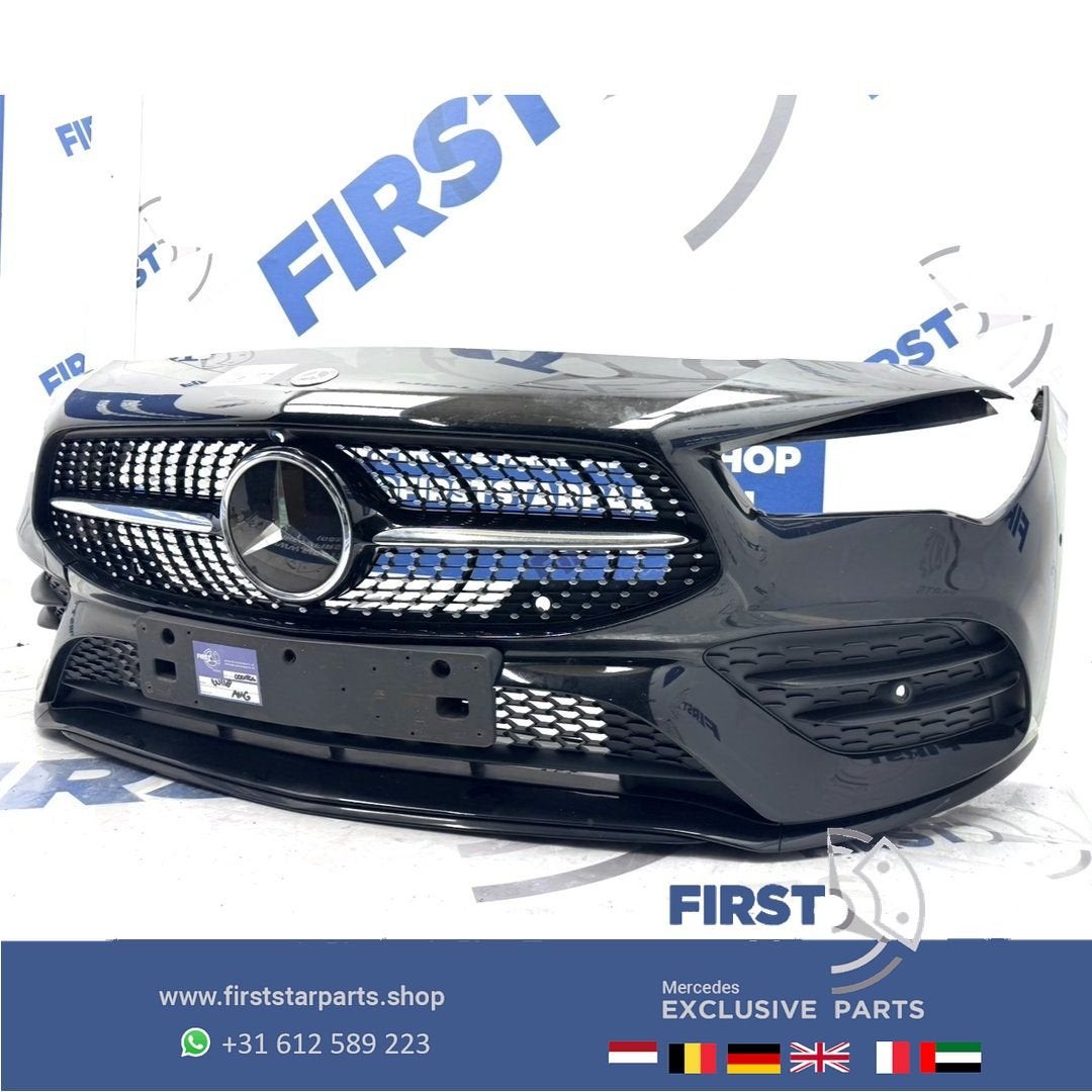 W118 CLA AMG BUMPER ZWART WIT GRIJS VOORBUMPER + DIAMOND GRI, Utilisé, -, Avant, -