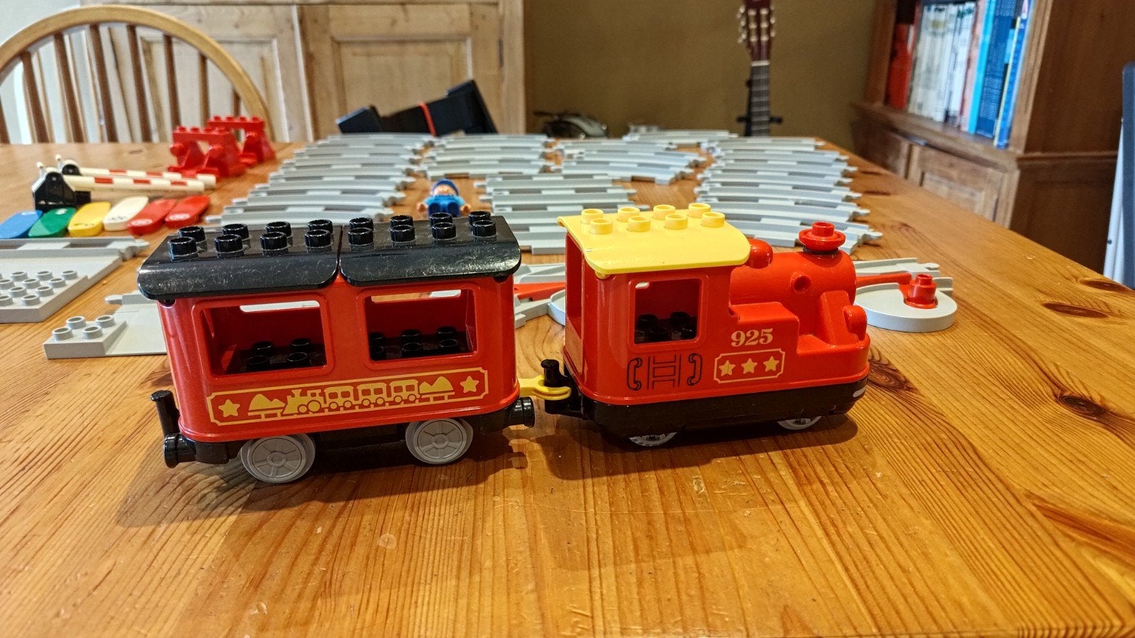 Duplo elektrische stoomtrein, Ophalen