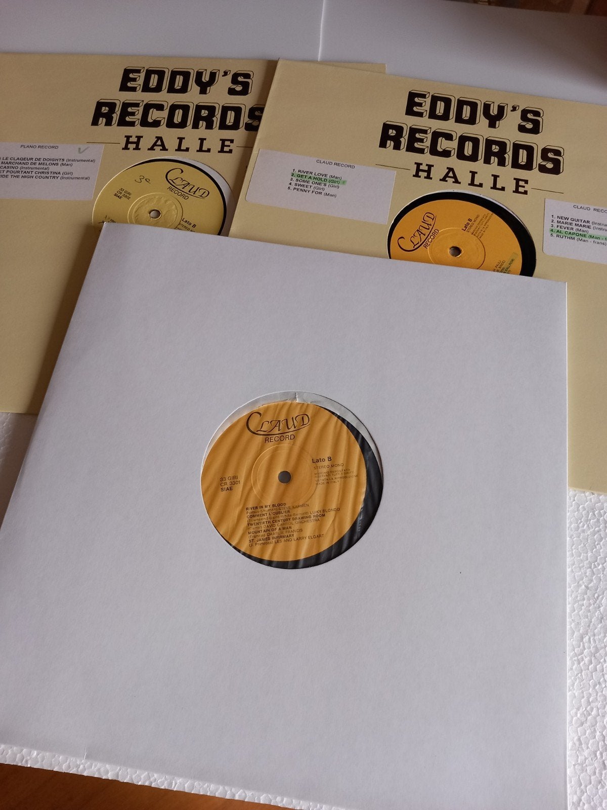 POPCORN OLDIES R&B SOUL CLAUD VOL 1-2-3. LP, LP