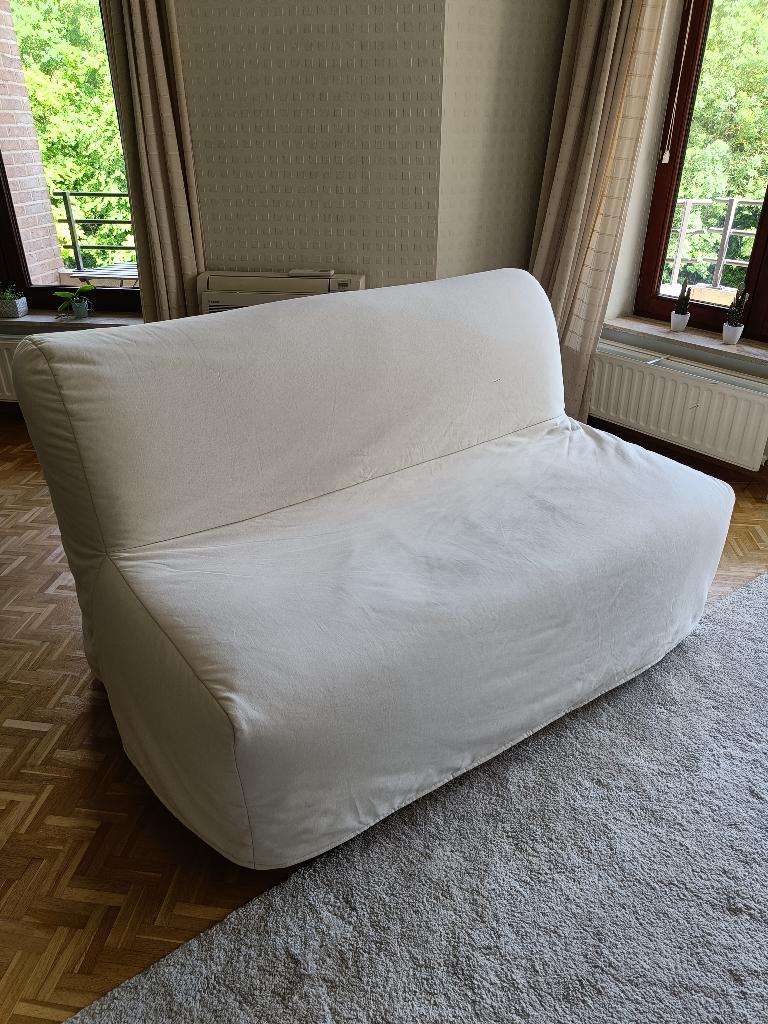 IKEA converteerbare 2-zitsbank (ref. LYCKSELE), Ophalen, Gebruikt, Clic-clac, Tweepersoons