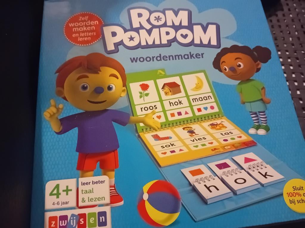 Woordenmaker rom pompom, Enlèvement ou Envoi