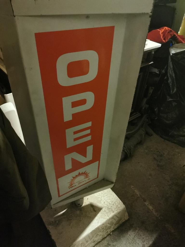 Reklame bord, Ophalen, Gebruikt