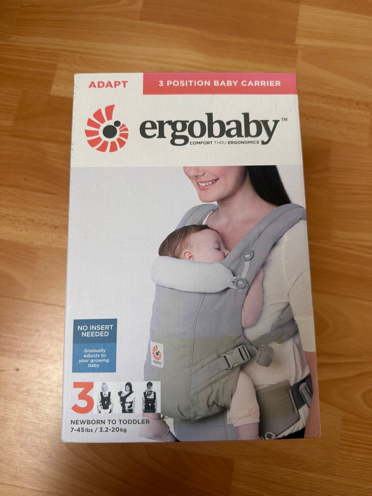 Porte-bébé Adapt Ergobaby, Autres marques, Porte-bébé, Enlèvement ou Envoi, Comme neuf