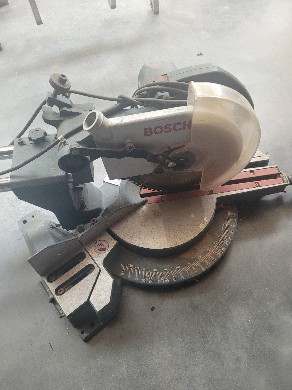 Afkortzaag bosch, Doe-het-zelf en Bouw, Gereedschap | Slijpmachines, Ophalen of Verzenden