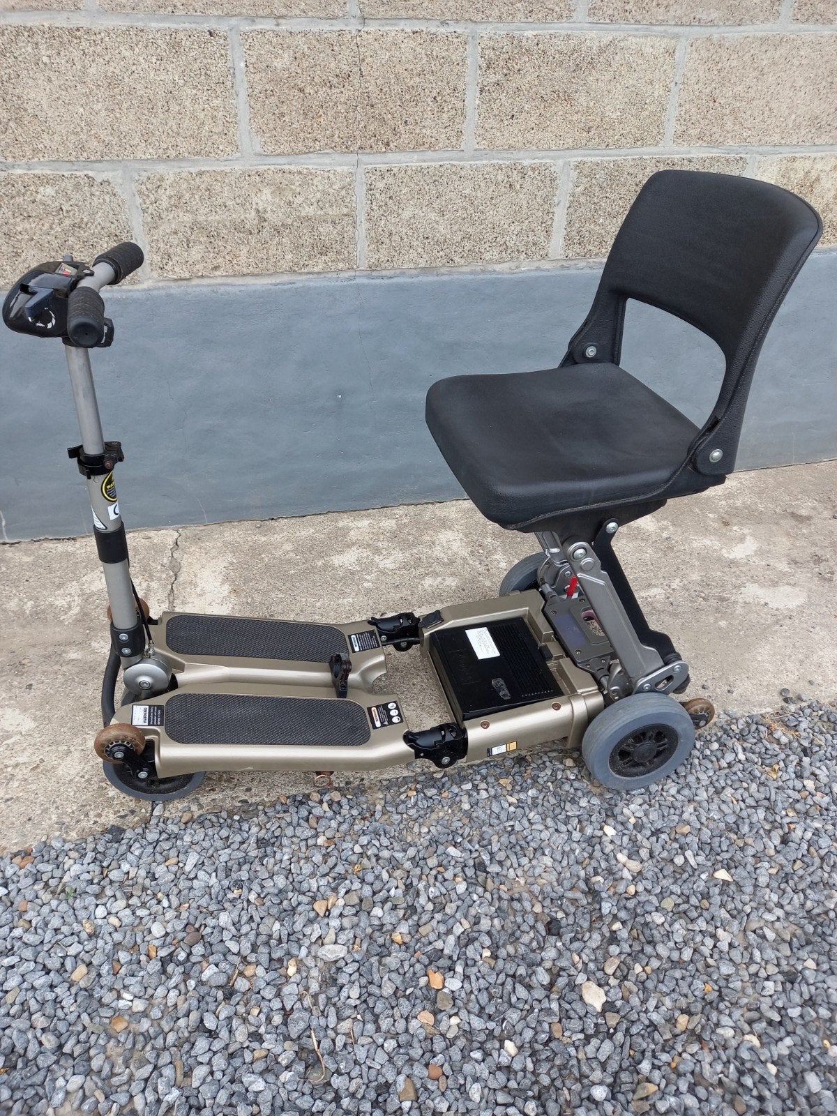 scootmobiel opvouwbaar, Ophalen