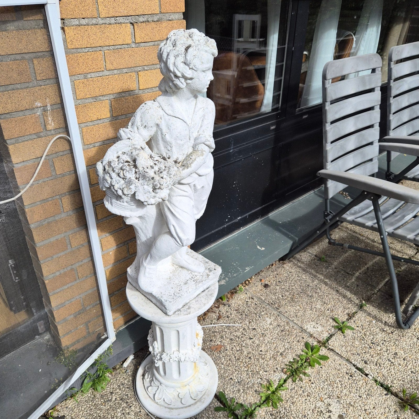 2 beelden, Jardin & Terrasse, Enlèvement
