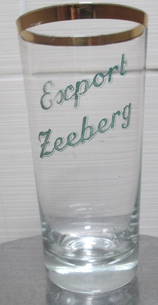 Glas Export Zeeberg (Aalst), Verzamelen, Ophalen of Verzenden, Gebruikt, Glas of Glazen, Overige merken