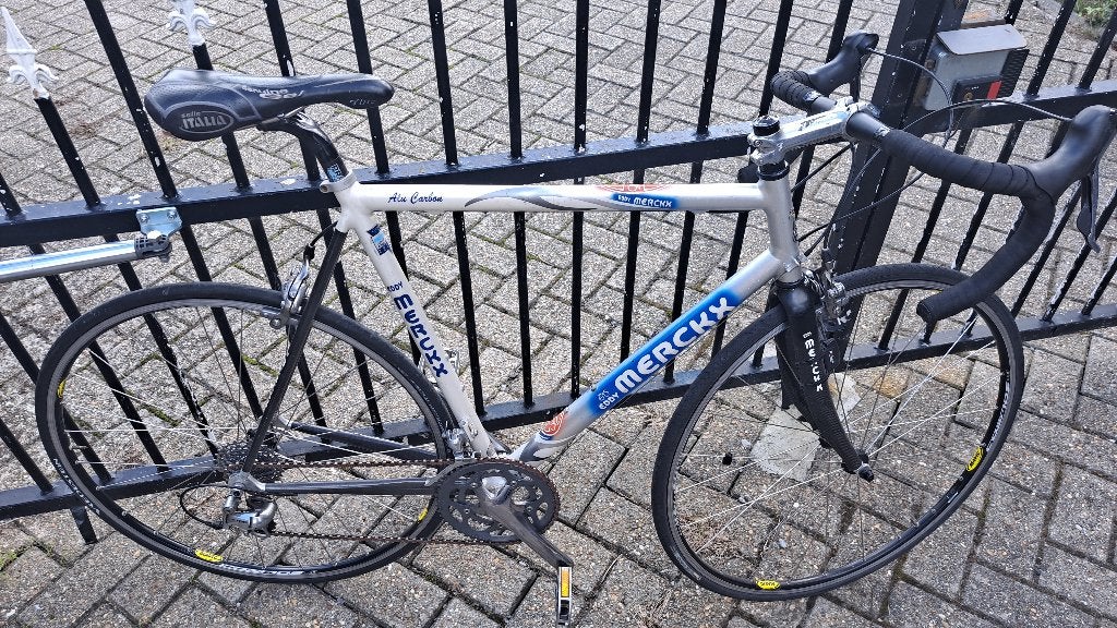 Eddy Merckx koersfiets, Fietsen en Brommers, Ophalen, Gebruikt, Aluminium, Heren