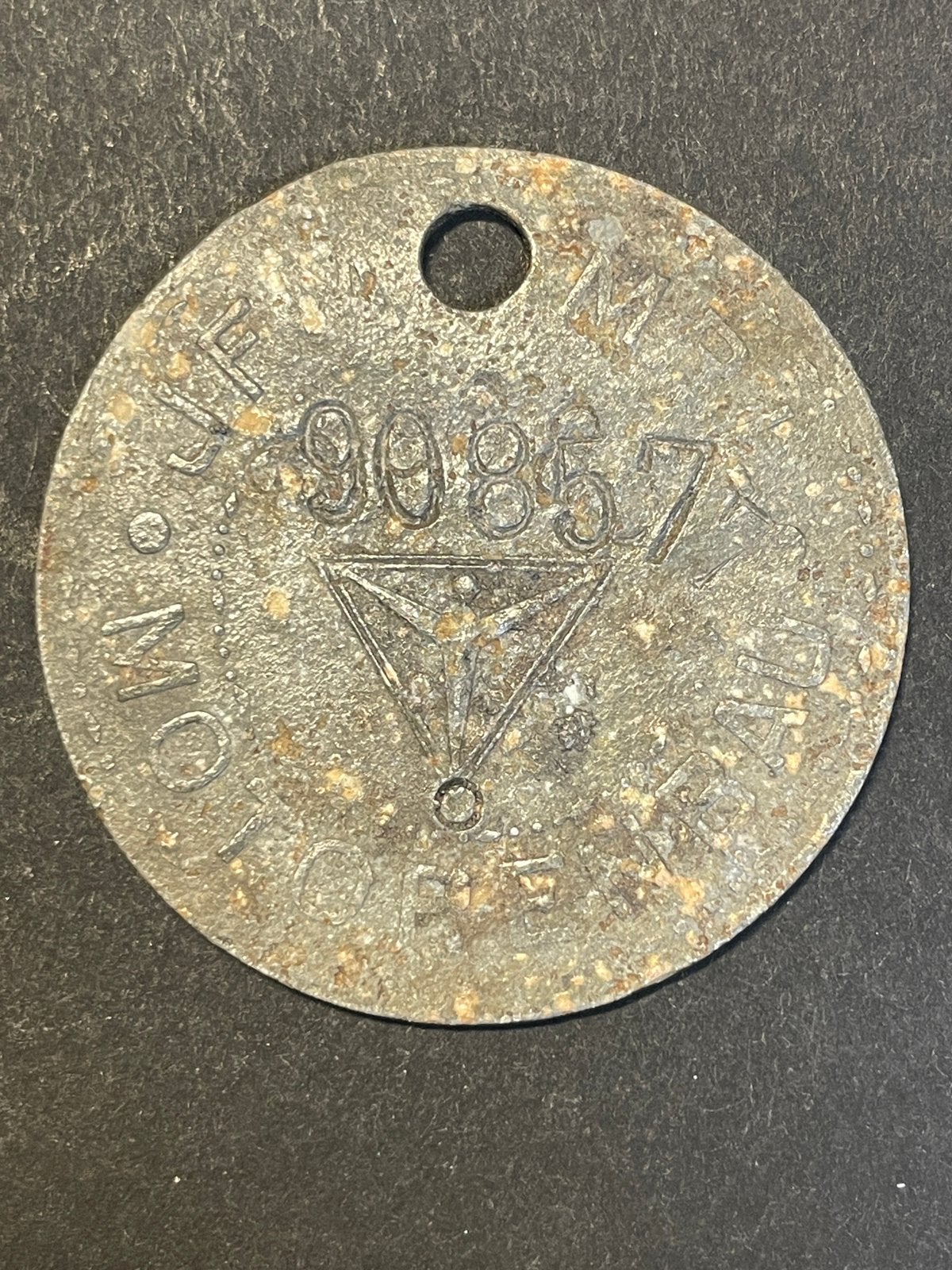 Identificatieplaatje van Junkers Flugzeug- und Motorenwerke, Ophalen of Verzenden