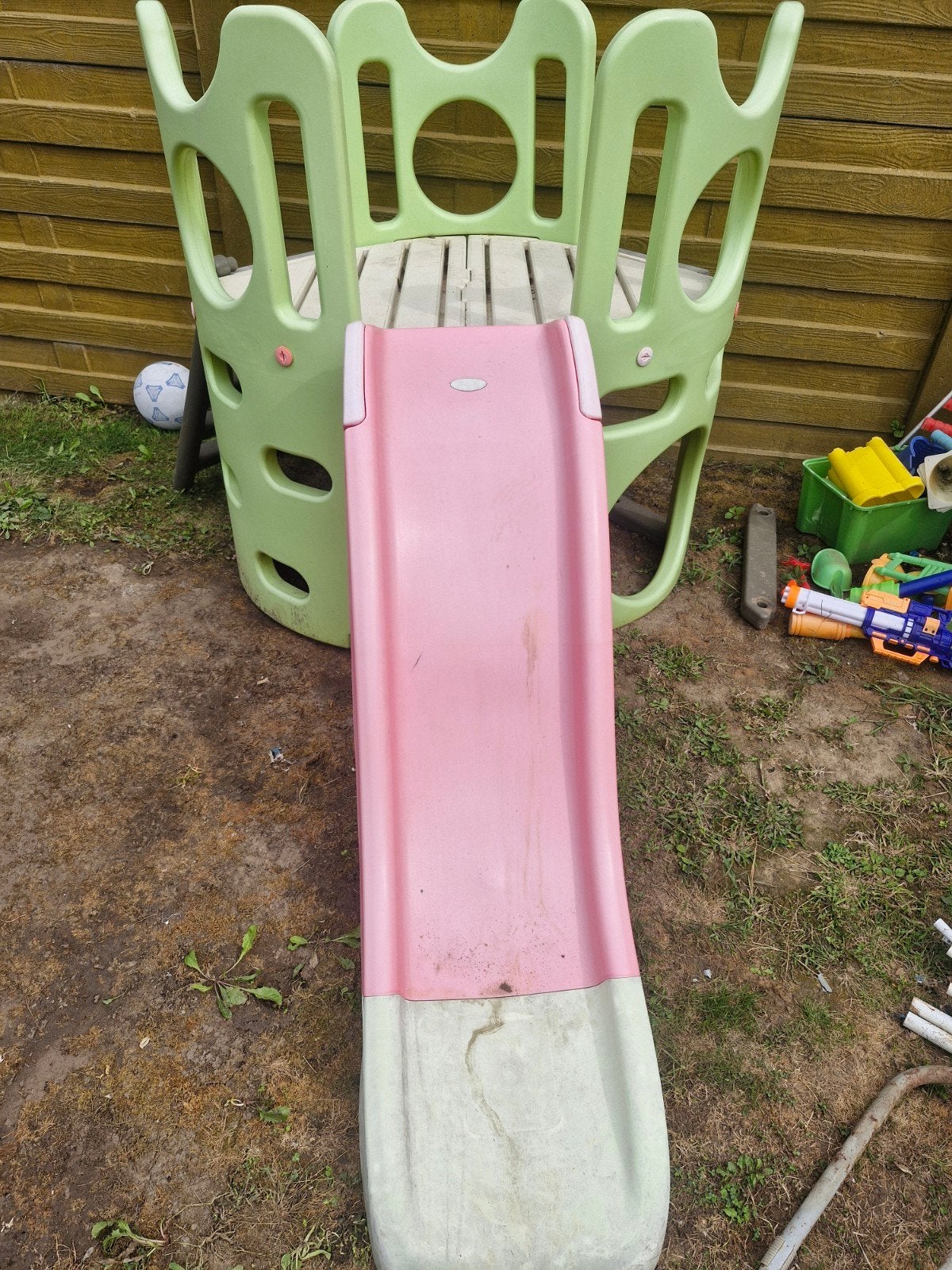 Appareil d'escalade en plastique Smoby avec toboggan en bon, Smoby, Enlèvement, Toboggan