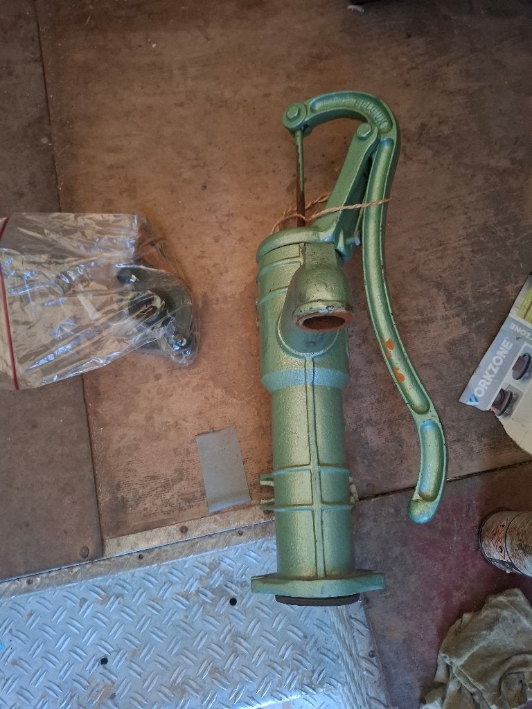 Handwaterpomp, Ophalen, Zo goed als nieuw, Handmatig, Bronpomp