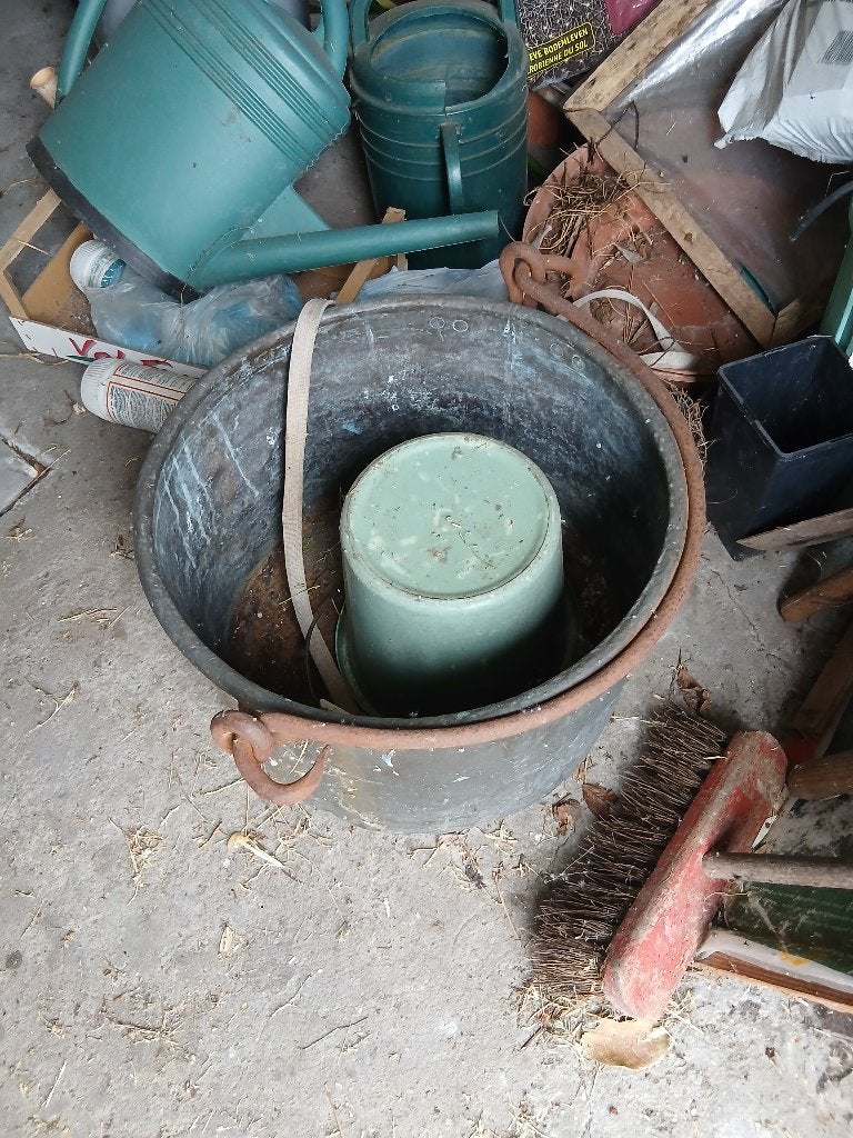 koperen ketel, Ophalen, Koper