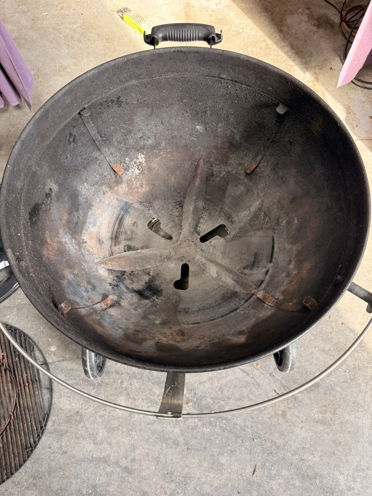 Weber Master Touch 57cm, Enlèvement, Utilisé